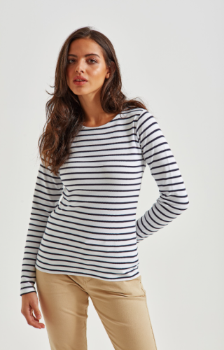 Womens coastal long sleeve t shirt