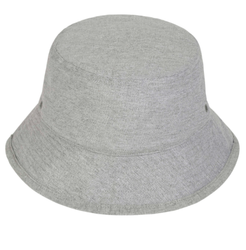 Recycled Bucket Hat With Metal Detailing