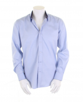 Contrast Oxford Long Sleeved Shirt