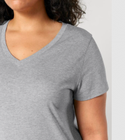 Women’s v-neck organic t-shirt